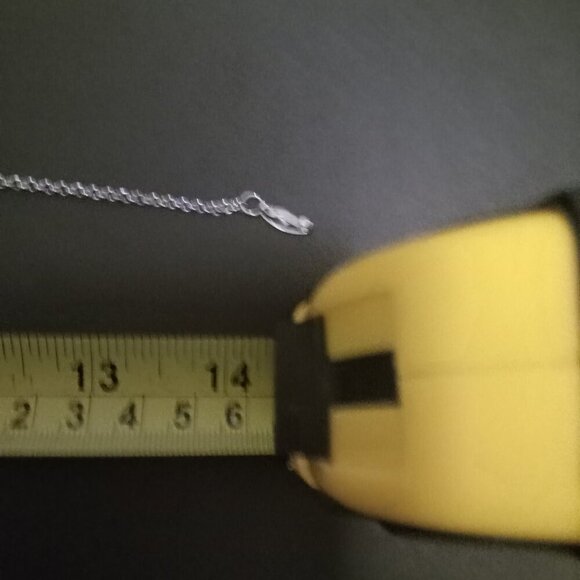 VINTAGE- Necklace (green and silver) - Picture 5 of 5